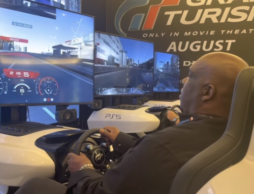 Frank Lane CinemaCon 2023 Sony Pictures Gran Turismo and D-Box, Sony PlayStation PS5