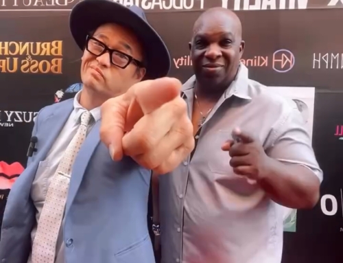 Mark Shin,  Frank Lane FENIX TV™ Premier Gifting Suite Emmys Red Carpet